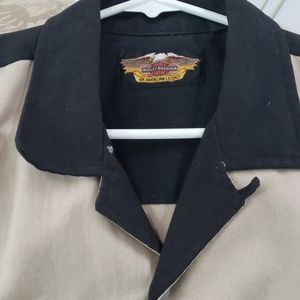 Vintage Harley Davidson mechanics shirt.